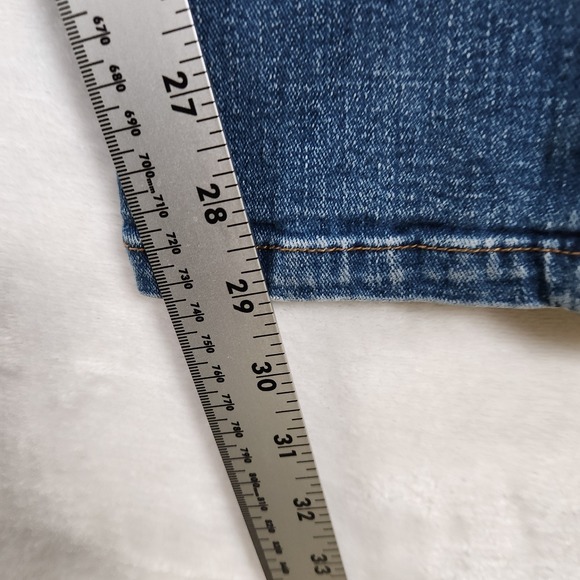 Copper‎ & Oak Jeans 30x32 Blue Slim Fit Stretch Denim Casual Mens - Picture 5 of 8